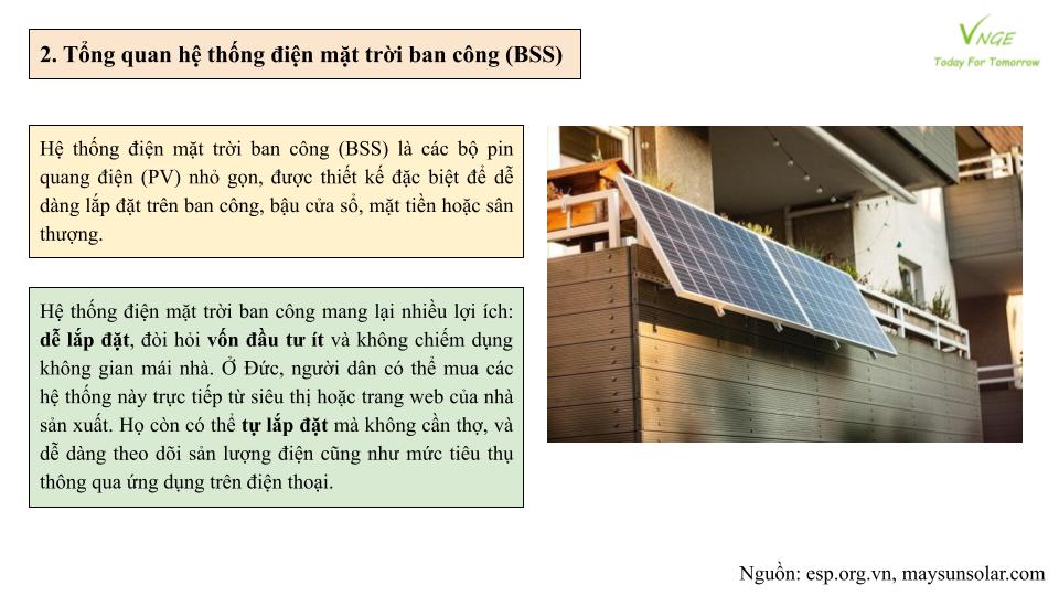 Khởi động dự án “Hệ thống điện mặt trời ban công cho Việt Nam” 