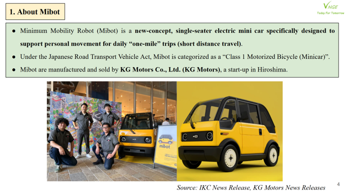 Mibot - Japan’s Next-Gen Mobility Solution for Short Distance Travel 