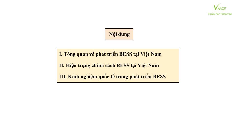 Phát triển Hệ thống pin lưu trữ năng lượng (BESS) tại Việt Nam 