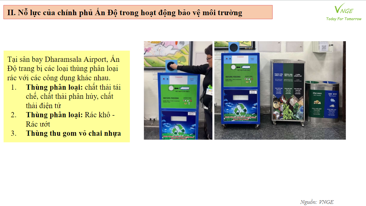 Hoạt động phân loại rác thải  tại  Ấn Độ 