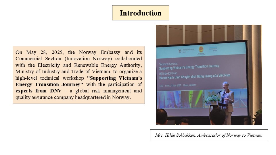 Supporting Vietnam’s Energy Transition Journey 